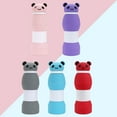 thumbnail image 2 of 600ml Foldable Water Kettle BPA Free Large Capacity Drinkware Panda Foldable Silicone Water Bottle for Kids, 2 of 10
