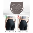 thumbnail image 3 of Aijolen Seamless Underwear for Women Invisible Full Coverage High Waisted Briefs No Show Breathable Comfortable Panties 5 Pack(L,Mahogany Dell), 3 of 7