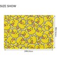 thumbnail image 3 of Rubber Duck Bathroom Rugs Mats Soft Absorbent Bathroom Rug Mat Washable Bath Rugs for Bathroom Non Slip Floor Mats for Home Bath Bathroom Decor, Bathroom Rugs Sets 2 Piece, 3 of 7