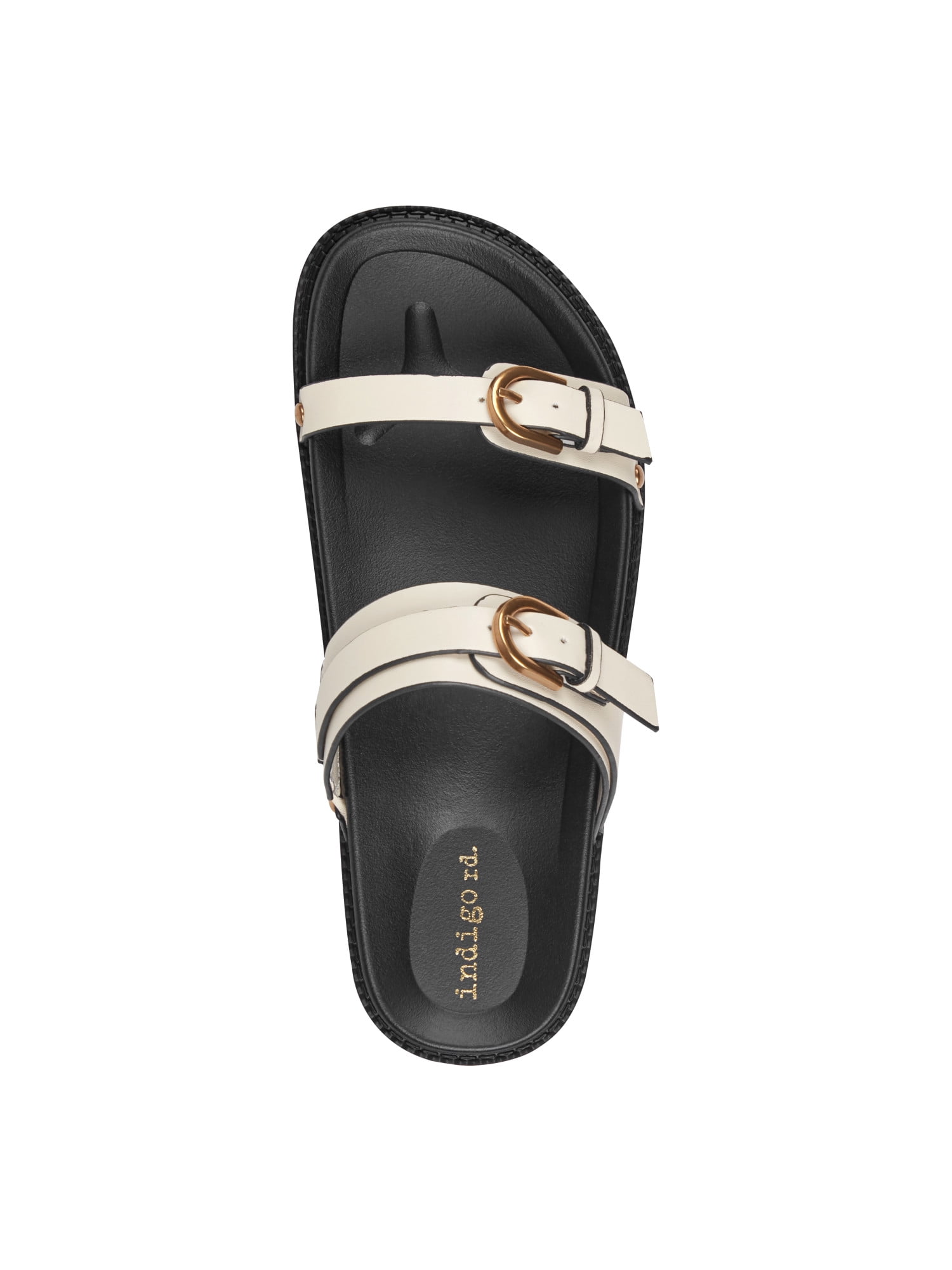indigo rd Women's Narla Platform Two Strap Footbed Sandal