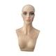 thumbnail image 2 of Cabeza de Maniquí Femenino con Hombros, Busto de Cabeza de Maniquí, Soporte de Exhibición de Peluca Multiusos Profesional para Sombreros, Aretes Y Col, 2 of 9