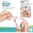 thumbnail image 3 of Professional Grip Nipper - Pack 1 - White/Pink, 3 of 4