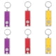 thumbnail image 4 of 6 llaveros con linterna, llavero LED único, decoración para llaves, pequeño regalo para hombres, mujeres y adultos (colores variados), 4 of 6