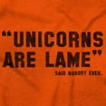 thumbnail image 2 of Unicorns Are Lame Said Nobody Ever Women Plus Size Graphic Pullover Hoodie Brisco Brands 2X, 2 of 3