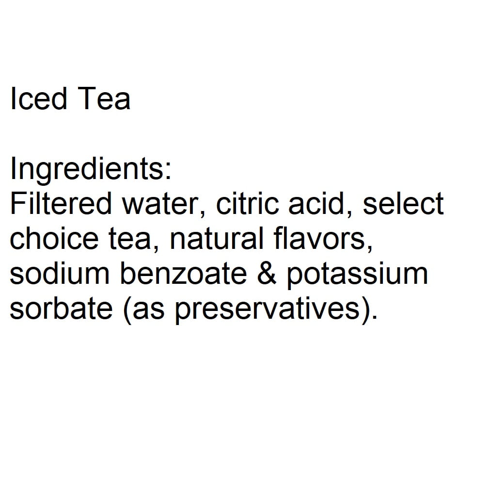 Willtec Iced Tea Bag in Box Syrup Concentrate, 5 gal.