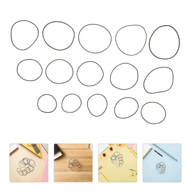 unbranded 750Ud Kit De Sellos Para Relojes Con Anillos Impermeables Negros