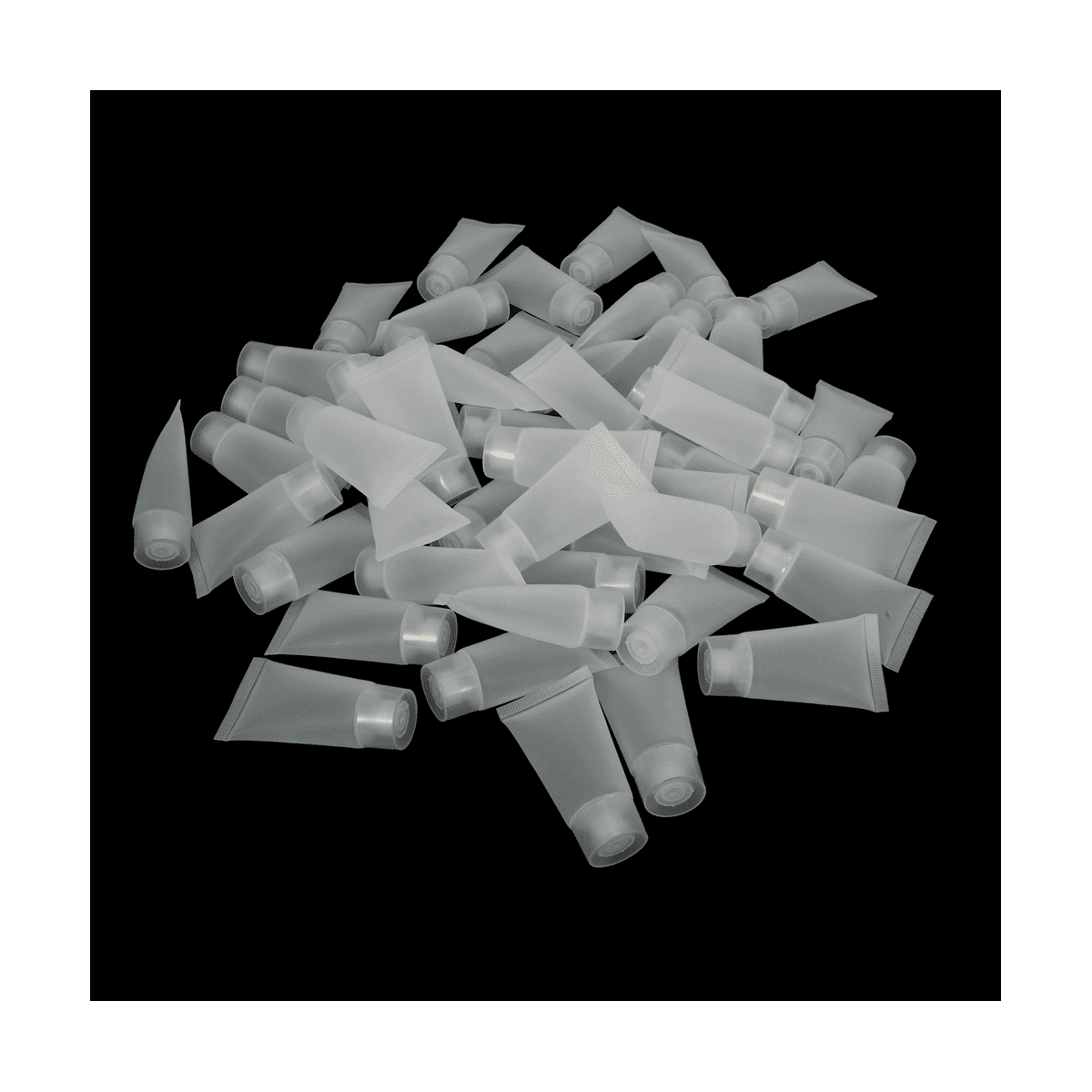 200Pcs 15Ml Refillable Tube Empty Lotion Bottle Soft Tube with Cap Travel Squeeze Make Ups Container Refillable Bottles