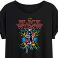 thumbnail image 3 of Marvel - Bw Black Light - Women's Oversized Graphic T-Shirt, 3 of 5