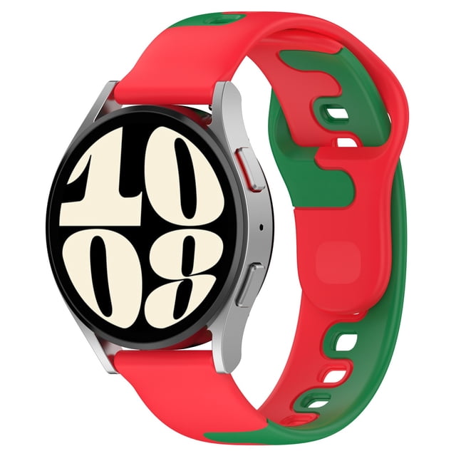 Pulsera de silicona deportiva de color sólido a prueba de sudor con ajuste cómodo y amplia compatibilidad compatible con Smartwatch