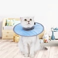 thumbnail image 1 of Cat Elizabethan Collars Wound Healing Collars Adjustable Anti-bite Anti-licking Protective Circle Cat Supplies, 1 of 7
