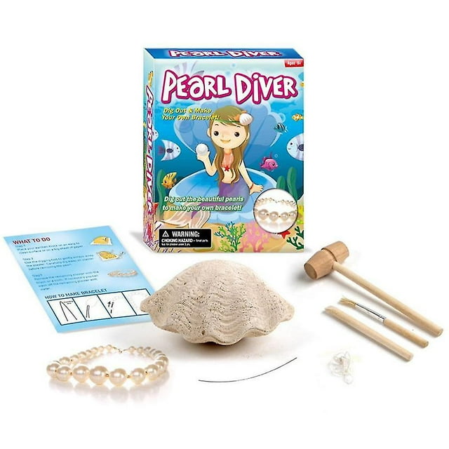 Kit científico Pearl Diver: arqueología, biología, excavación y excavación
