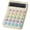 Yellow, variant on Whaledi Modern Design Mechanical Keypad Calculator User Friendly Display Calculator