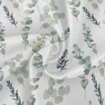 thumbnail image 5 of Green Leaf Tablecloth 60 Inch Spring Farmhouse Watercolor Eucalyptus Branches Decorative White Round Table Cloth with Waterproof Wrinkle Free for Home Kitchen Dining Patio Outdoor Picnic Wedding Party, 5 of 6