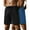 Black/Blue, variant on 2 Pack Men's Athletic Shorts 7 Inch Quick Dry Workout Gym Shorts Lightweight Running Training Pants with Pocket
