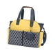 thumbnail image 1 of Bolsa cambiadora multifuncional para pañales de bebé, de poliéster y maternidad para teléfono. Azul amarillo, 1 of 9