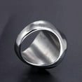 thumbnail image 5 of K-KED Vintage Five Point Star Pentagram Men's Fashion Stainless Steel Rings Size 7-13-9, 5 of 7