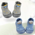 thumbnail image 2 of Otqutp Baby Soft Sole Shoes Toddler Baby Girls Boys Sock Shoe Elastic Indoor Slipper First Cartoon Cats Soft Sole Rubber Shoes, 2 of 8