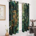thumbnail image 2 of Anime Castle Modern Window for Living Room Curtains for Child Bedroom Kitchen Decor Blinds Drapes, 2 of 7