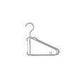 thumbnail image 3 of Foldable Plastic Clothes Hangers for Small Spaces - Space-Saving Collapsible Coat Hangers for Closets, 3 of 4
