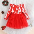 thumbnail image 4 of Ketyyh-chn99 Baby Velvet Tutu Dress Toddler Girls Long Sleeve Christmas Birthday Party Velvet Dress Fall Winter Dresses Outfits Red,18-24 Months, 4 of 5
