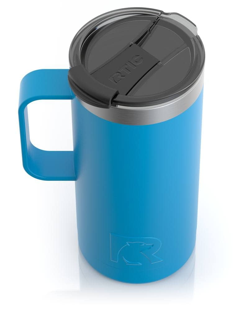 RTIC 40 oz Insulated Tumbler Stainless Steel Coffee Travel Mug with Lid,  Spill Proof, Hot Beverage and Cold, Portable Thermal Cup for Car, Camping,  Navy - Yahoo Shopping