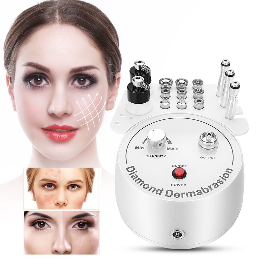 Gupbes Dermabrasion Machine,3in1 Household Facial Beauty Instrument,White