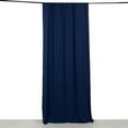 thumbnail image 6 of Efavormart Navy Blue 4-Way Stretch Spandex Drapery Panel with Rod Pockets, Photography Backdrop Curtain - 5ftx10ft, 6 of 6