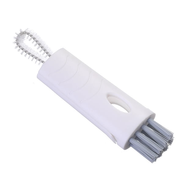pstuiky Cepillo limpiador 3 en 1 para tapas de vasos y rincones, cepillo limpiador para tapas de vasos, mini cepillo limpiador para tapas de vasos de cocina