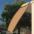 thumbnail image 5 of Beige Shade Cloth - Heavy Duty Reinforced Sun Shade Net with Grommets for Garden, Patio, Plant & Outdoor Sun Protection，6.5x6.5Ft, 5 of 5
