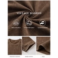 thumbnail image 4 of RICHCOIN T Shirts for Men Short Sleeve Crewneck Casual Top Vintage Washed Basic Loose Tees, 4 of 7