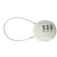 thumbnail image 2 of Lock Combination Lock 3 Dígitos Cadlock Anti Rheft Code Bloquear Aleación de Zinc para Equipoje de Vije, 2 of 5