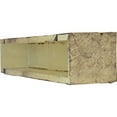 thumbnail image 4 of Ekena Millwork 6"H x 10"D x 72"W Pecky Cypress Faux Wood Fireplace Mantel, Natural Golden Oak, 4 of 13
