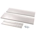 thumbnail image 3 of vidaXL 2-Tier Floating Wall Shelf Stainless Steel 120x30 cm, 3 of 4