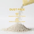 thumbnail image 2 of PURPURLAND Tofu Cat Litter -8.8/17.6LBS (2/4Packs) Corn Starch Blend, Flushable & Dust-Free, Quick Clumping, Superior Odor Control, Unscented, Low Tracking Pellets, Lightweight, 2 of 6