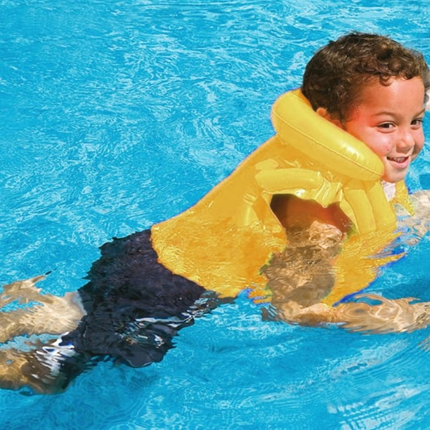 Chaleco Salvavidas Para Niños, Chaleco Salvavidas, Almohada Protectora De PVC, Conveniente, Respetuoso Con El Medio Ambiente, Alta Flotabilidad, Eficaz Para Navegar
