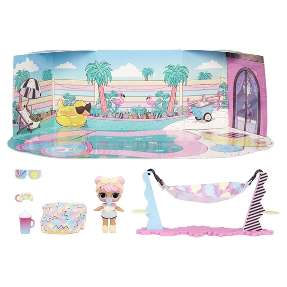 LOL Surprise Furniture Chill Patio With Dawn Doll, Great Gift for Kids Ages 4