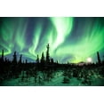 thumbnail image 1 of Jigsaw Puzzles 500 Pieces Northern Lights or Aurora Borealis Alaska Intellectual Decompressing Fun Game Adults Kids, 1 of 5