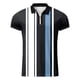 thumbnail image 4 of Playeras Deportivas Para Hombre, Camiseta De Verano Con Estampado A Rayas Para Hombre, Camiseta De Manga Corta Con Cuello Vuelto, 4 of 4