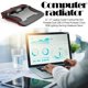 thumbnail image 5 of Laptop Cooler Cooling Pad Slim Portable Dual Usb 2.0 Ports Powered 2 Fans Rgb Lighting Gaming Notebook Stand 12 "-17" seitruly EL012558-00, 5 of 6