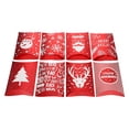 thumbnail image 1 of 16Pcs Christmas Printed Candy Box Creative Pillow Shaped Box Party Treat Holder, 1 of 7