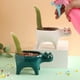 thumbnail image 3 of Ounissouiy Cerámica llamativa y creativa: soporte de cerámica en forma de pata hecho de artesanía exquisita, creatividad de bajo mantenimiento Jardín y Patio Blanco, 3 of 6