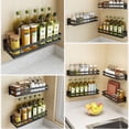 thumbnail image 4 of 11.81in Bathroom Shower Shelf Stainless Steel Bath Kitchen Basket Shower Caddy Rack, Rustproof Metal Bathroom Storage Floating Shelves Wall Mounted Shower Corner Rectangular Shelf, 4 of 7