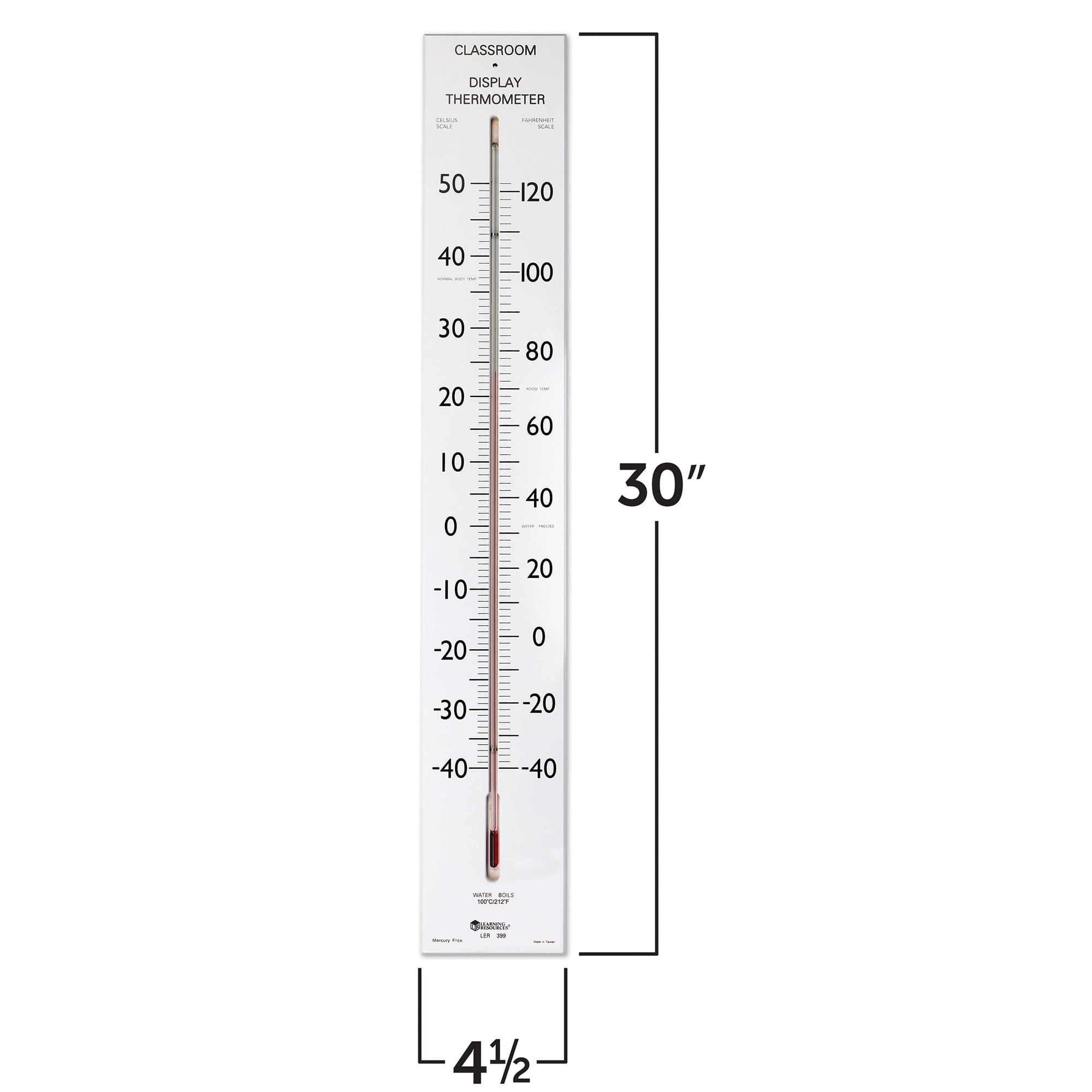 Learning Resources Giant Classroom Thermometer