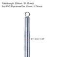 thumbnail image 2 of 2 piezas de resorte para doblar tubos de PVC 17.2mm OD 550mm Doblador de tubos de resorte, 2 of 6