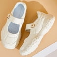 thumbnail image 6 of CHICVOMEY Women's Sneakers - Retro Mary Jane Walking Shoes with Memory Foam & Arch Support - Slip-On Casual Fashion Sneakers with Non-Slip Velcro Straps for Daily Travel, 6 of 8