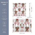 thumbnail image 3 of Dailycode Light Switch Plate Covers 2 Gang Wall Plate Plastics Outlet Covers for Kitchen Home Office Decor Puppies Bow Donut, 3 of 8