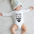 thumbnail image 3 of Don't Make Me Call My Nana Baby Long Sleeve Bodysuit Long Sleeve Home from Hospital Baby Boy Outfit White Baby Boy Newborn, 3 of 5
