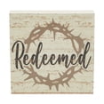 thumbnail image 3 of VHC Brands Celebrate Grace Redeemed w/Crown of Thorn MDF Block Sign 6x6, Spring Decor, Home Decorations for Wall or Door, Spring and Easter Hanging Decoration, 3 of 4
