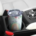 thumbnail image 4 of Teacher Gifts Tumbler with Straw and Lid 20 oz Double Wall Stainless Steel Vacuum Insulated Coffee Wine Tea Travel Mug for Women, 4 of 5
