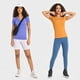 thumbnail image 3 of Camiseta deportiva de cuello redondo de manga corta para mujer de primavera y verano, camiseta para correr, fitness, ajustada, transpirable, moldeadora, de manga corta para yoga, 3 of 4